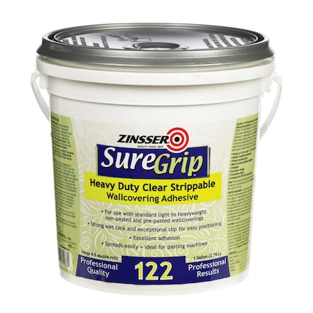 Zinsser Zinsser SureGrip 122 High Strength Clear Adhesive 1 gal 2881